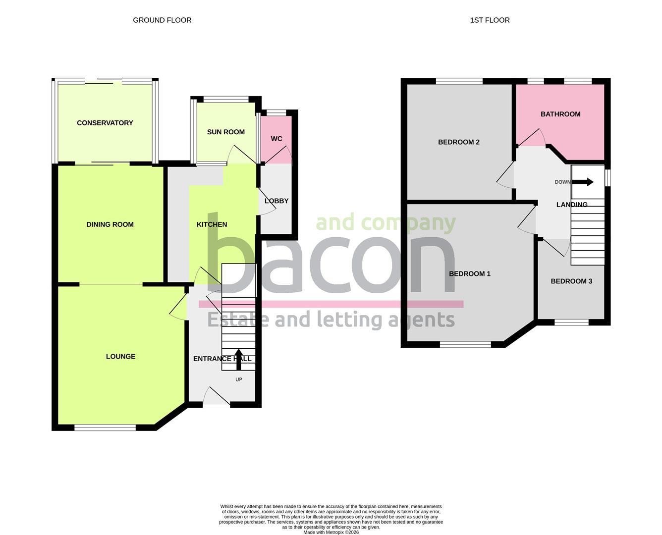 Floor Plan | House - End Terrace | Stone Lane, Worthing | Sold - Subject to Contract
